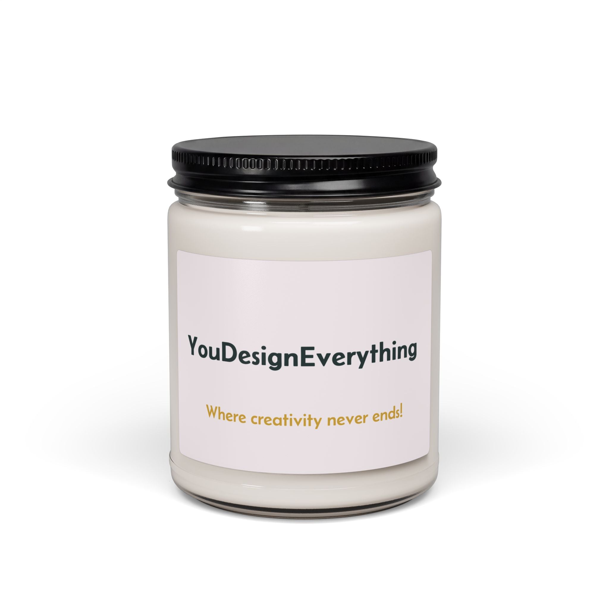 Customizable Soy Candle - Scented Jar (9oz)