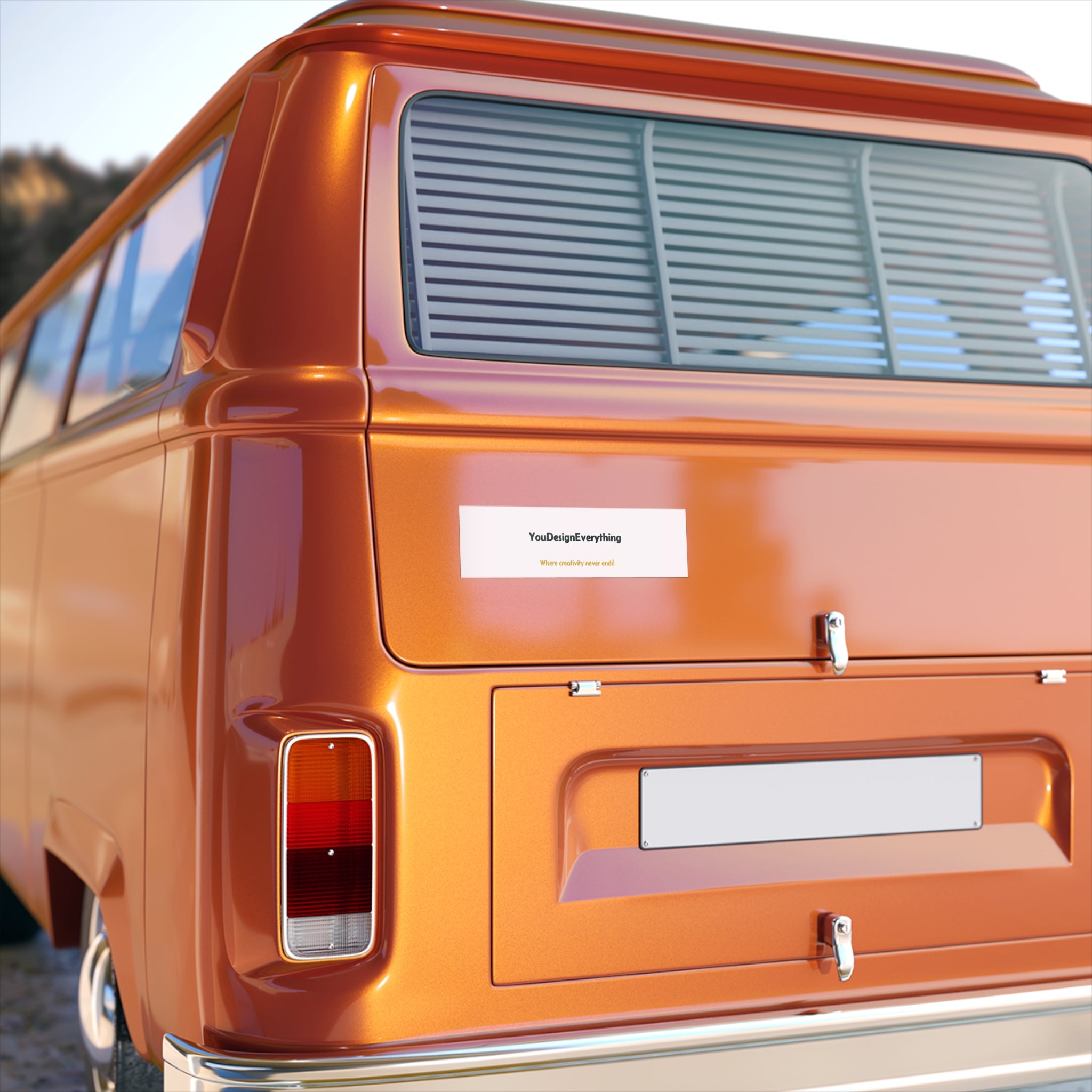 Customizable Bumper Sticker