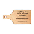 Personalized Engraved Wooden Cutting Board – Custom Message or Design
