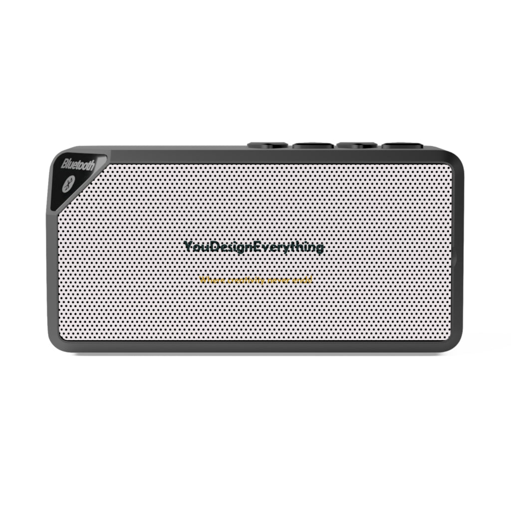 Customizable Bluetooth Speaker — Portable Wireless Speaker
