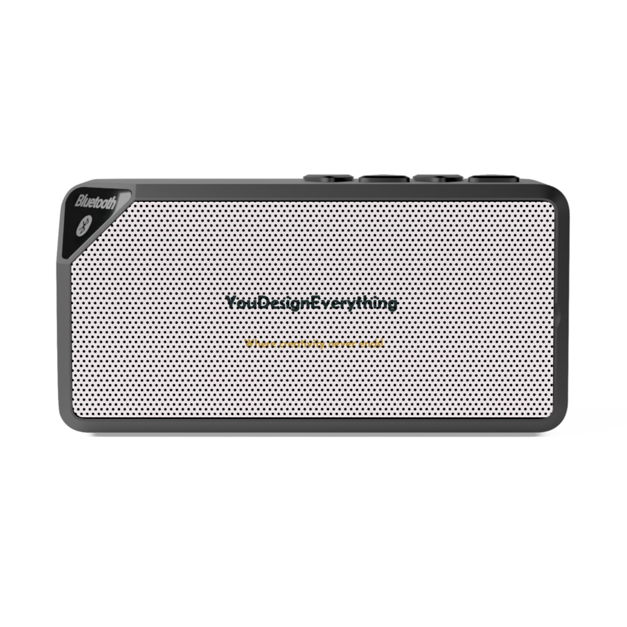 Customizable Bluetooth Speaker — Portable Wireless Speaker