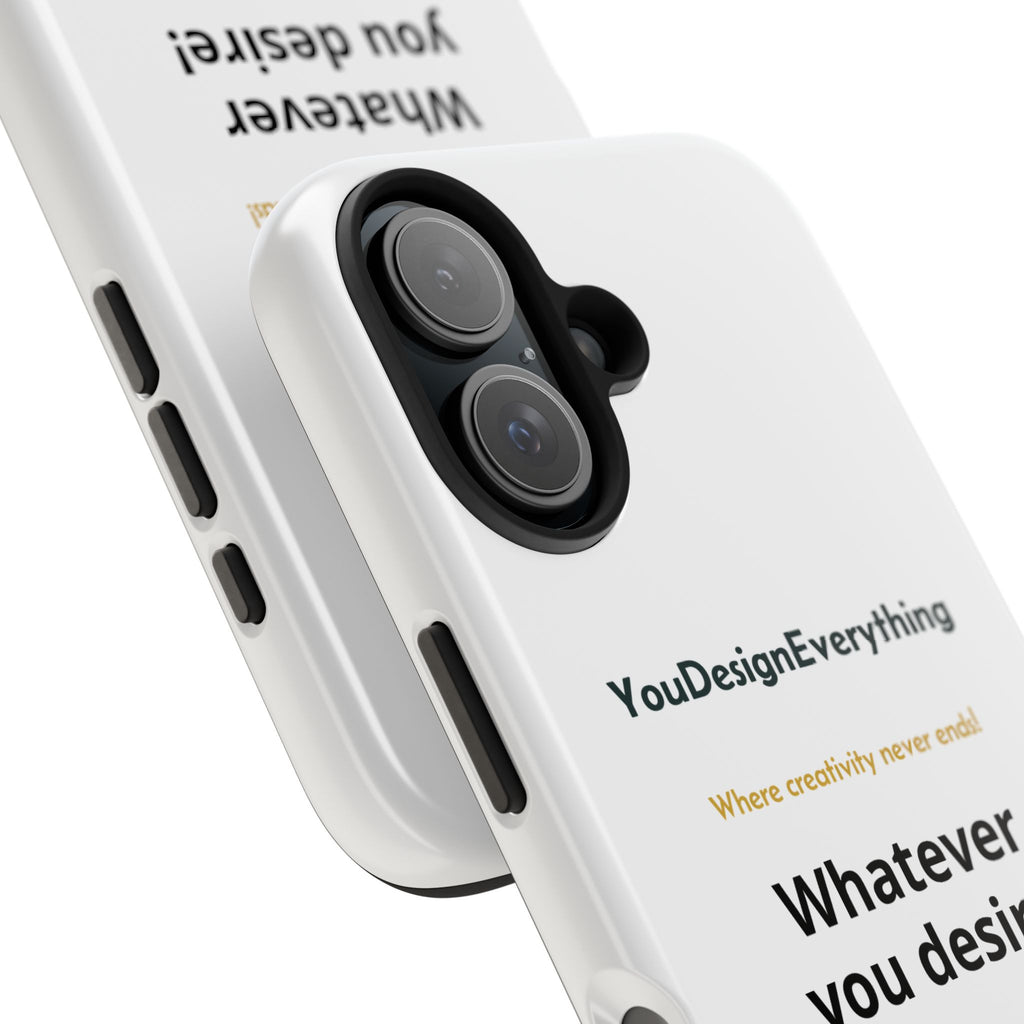 Tough Phone Case, That is customizable!