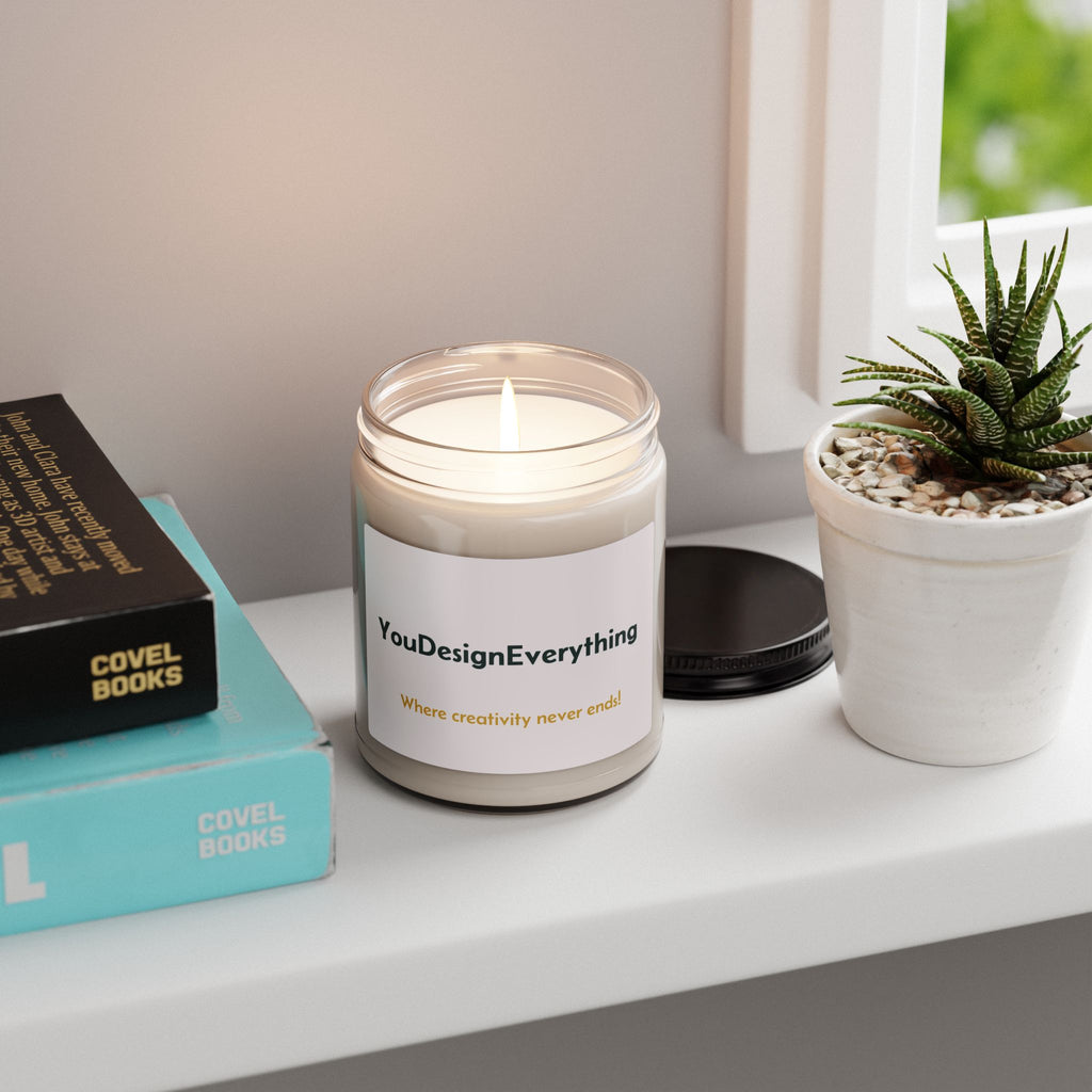 Customizable Soy Candle - Scented Jar (9oz)