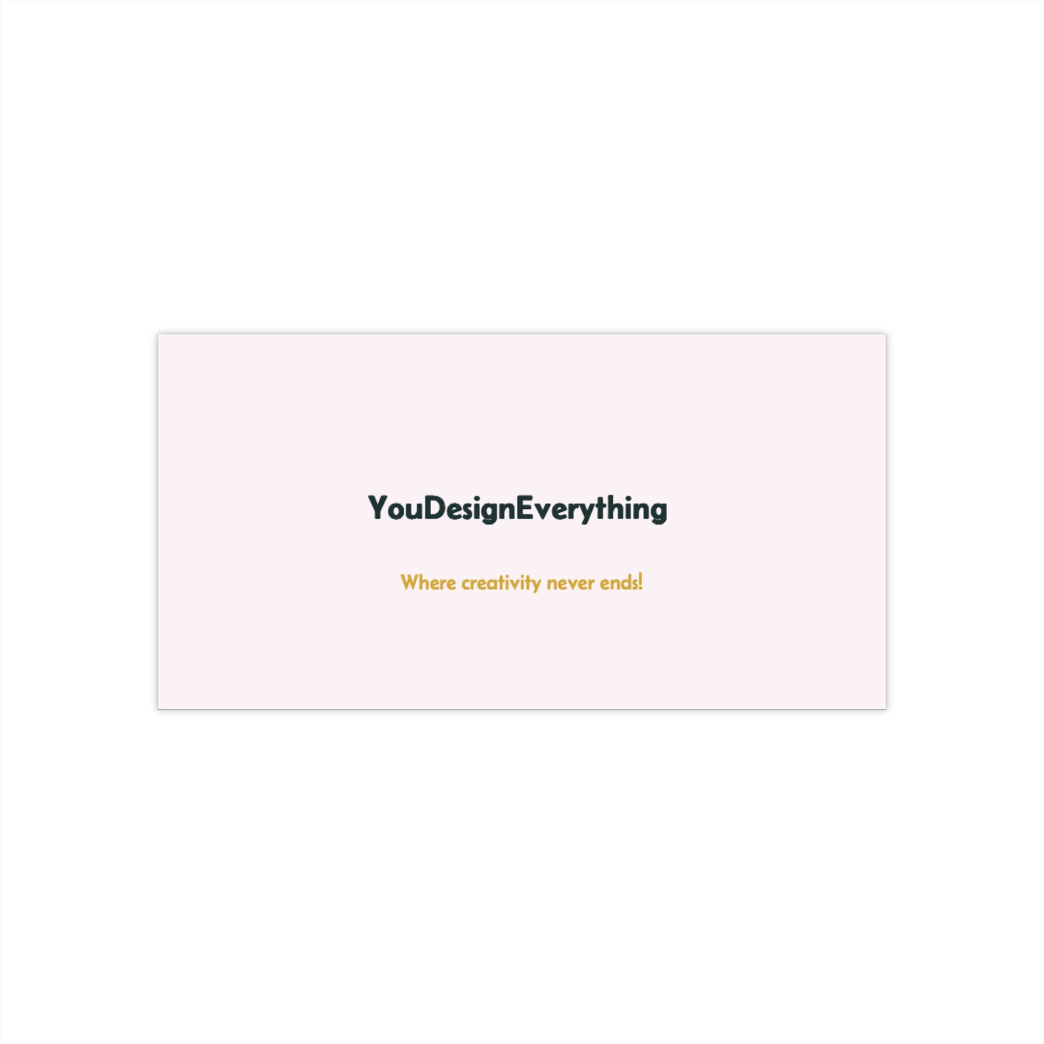 Customizable Bumper Sticker