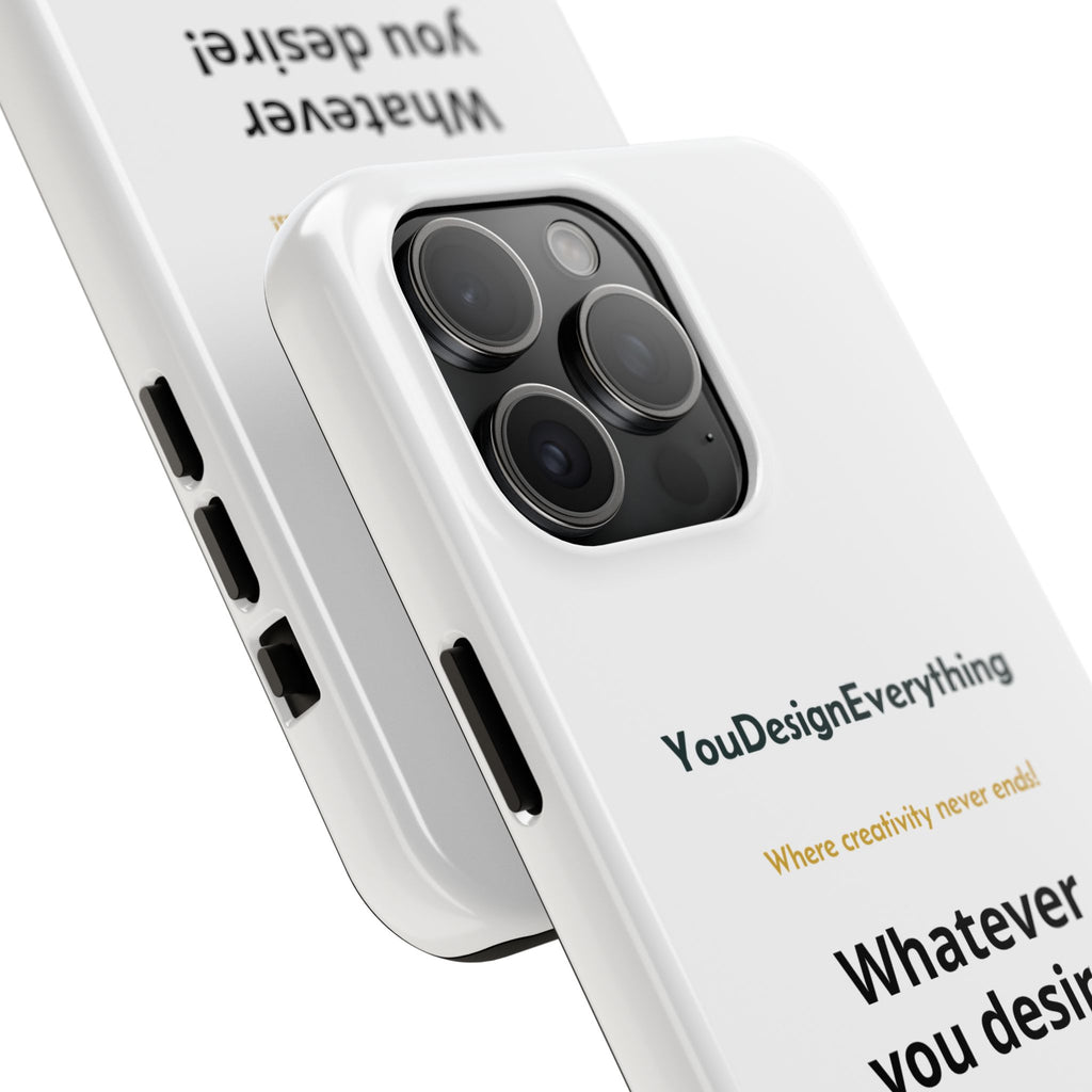 Tough Phone Case, That is customizable!