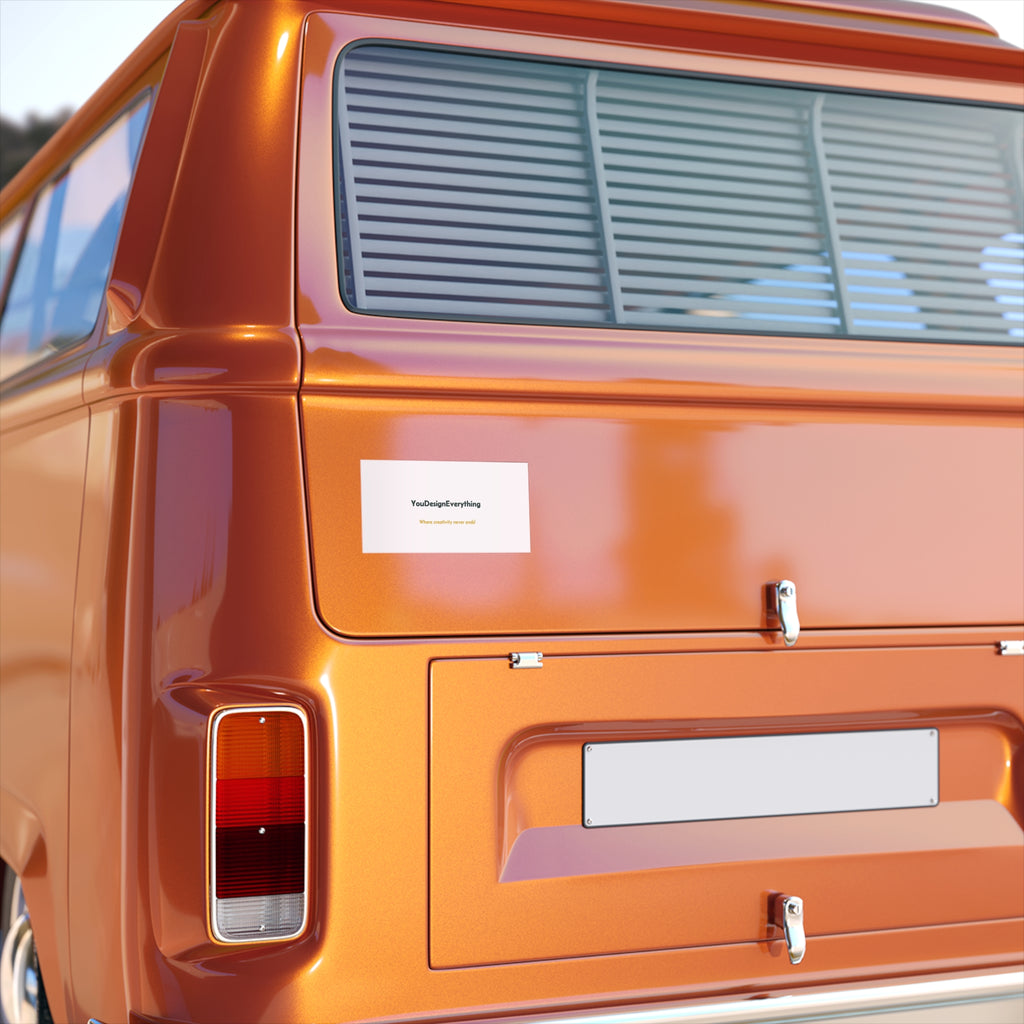 Customizable Bumper Sticker